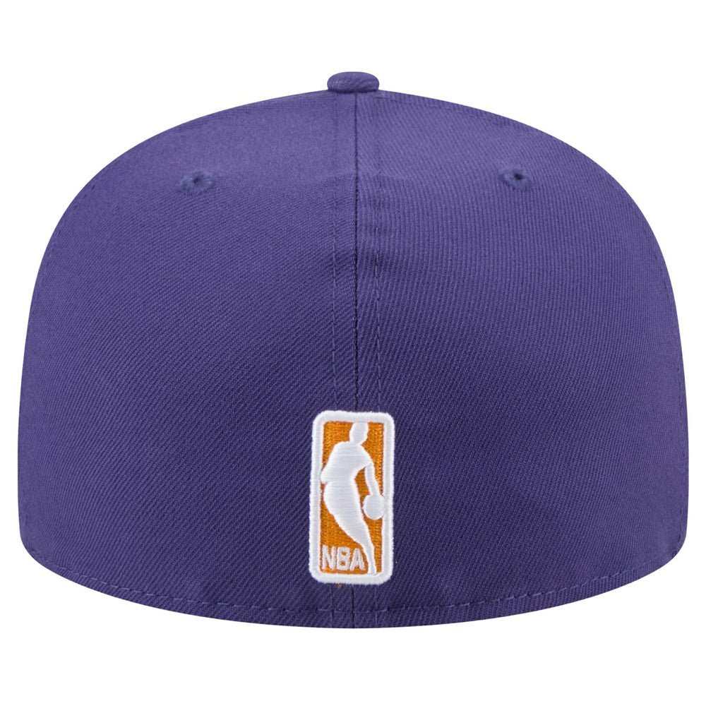 Phoenix Suns Throwback Pennant 59FIFTY Fitted Hat - Purple | New Era outlet