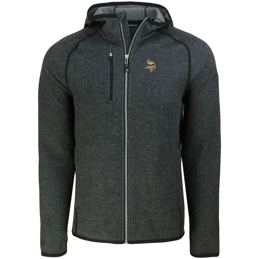NFL Minnesota Vikings Cutter & Buck Mainsail Full-Zip Hooded Jacket