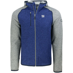 NFL New York Giants Cutter & Buck Mainsail Full-Zip Hooded Jacket