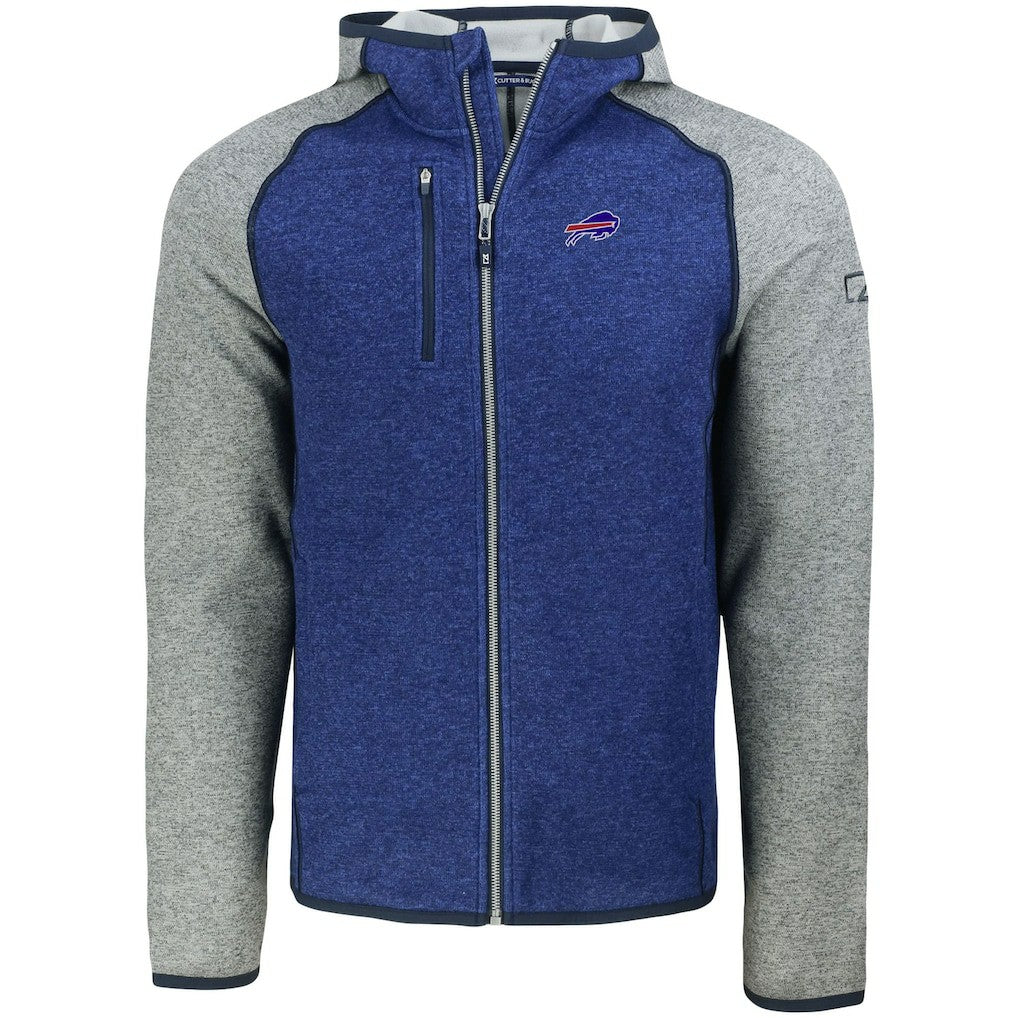 NFL Buffalo Bills Cutter & Buck Mainsail Full-Zip Hooded Jacket