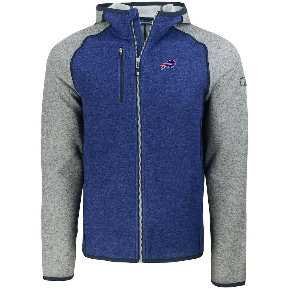 NFL Buffalo Bills Cutter & Buck Mainsail Full-Zip Hooded Jacket