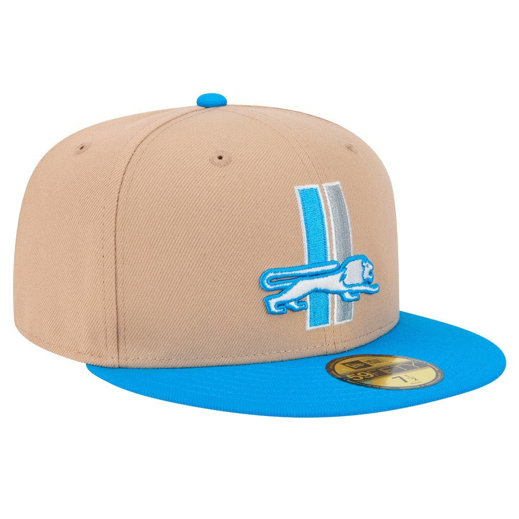 NFL Detroit Lions Throwback Logo Main 59FIFTY Fitted Hat