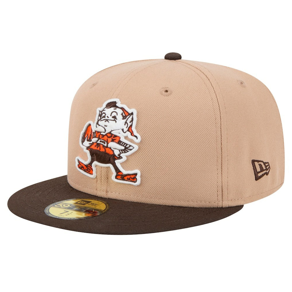 NFL Cleveland Browns Throwback Logo Main 59FIFTY Fitted Hat