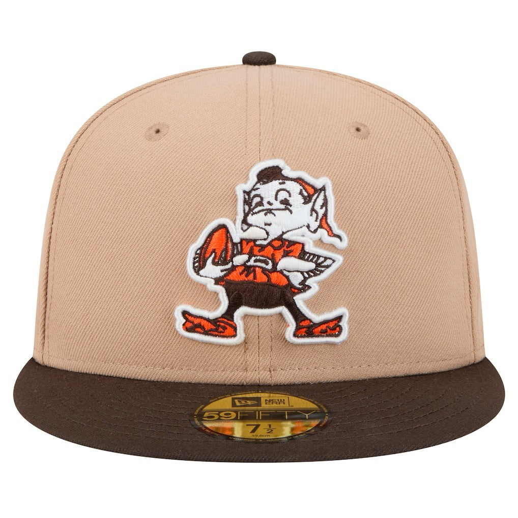 NFL Cleveland Browns Throwback Logo Main 59FIFTY Fitted Hat