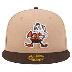 NFL Cleveland Browns Throwback Logo Main 59FIFTY Fitted Hat