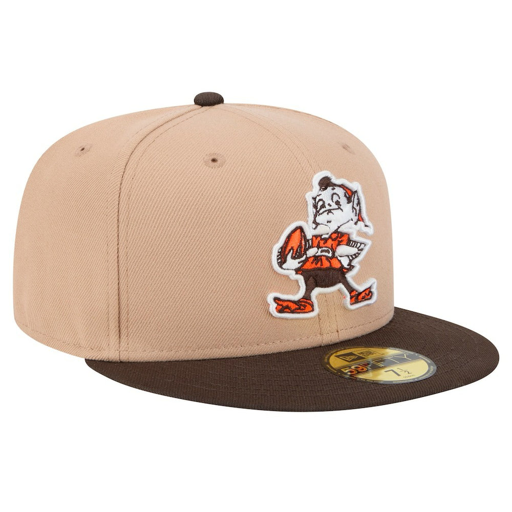 NFL Cleveland Browns Throwback Logo Main 59FIFTY Fitted Hat
