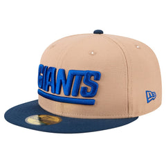 NFL New York Giants Wordmark Logo Main 59FIFTY Fitted Hat