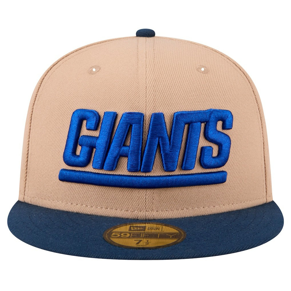 NFL New York Giants Wordmark Logo Main 59FIFTY Fitted Hat