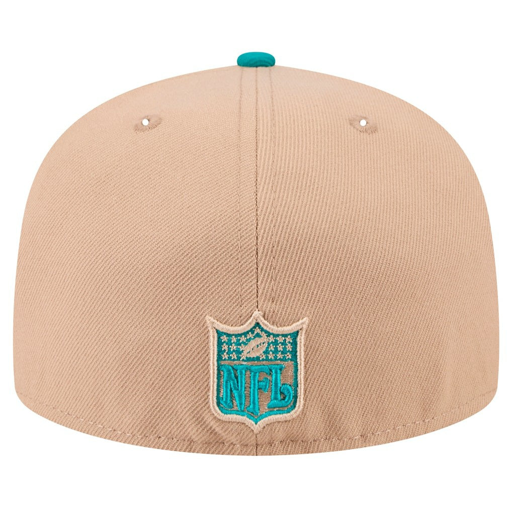 NFL Miami Dolphins Throwback Logo Main 59FIFTY Fitted Hat