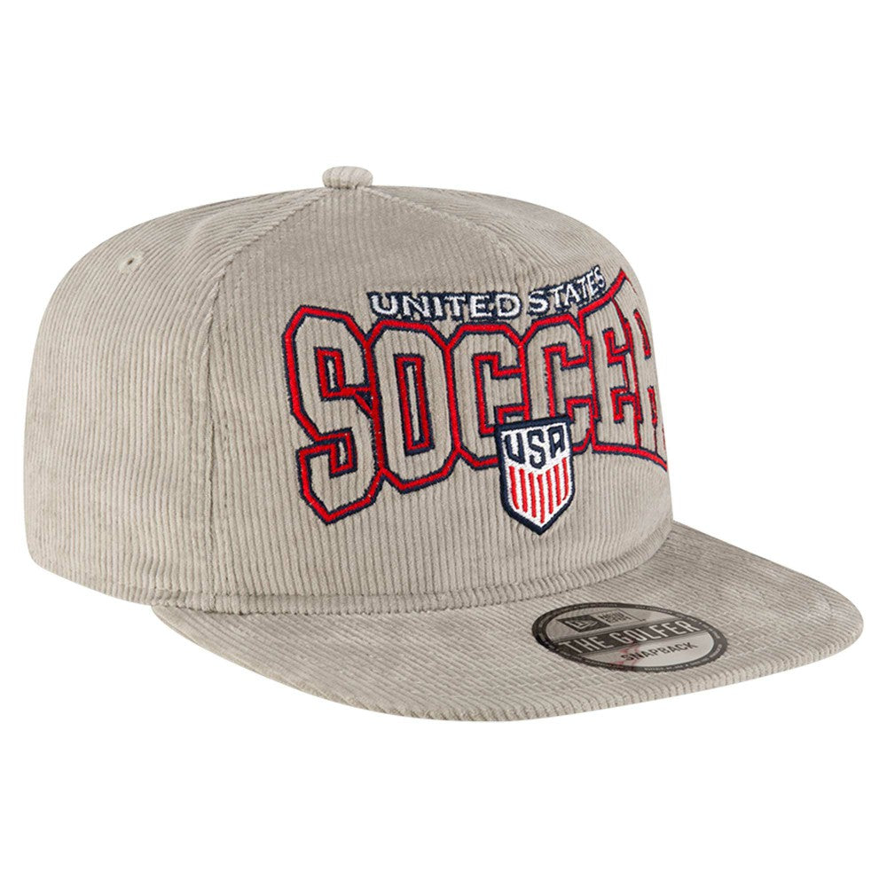 USMNT New Era Corduroy Golfer Adjustable Hat / Soccer Hot sale