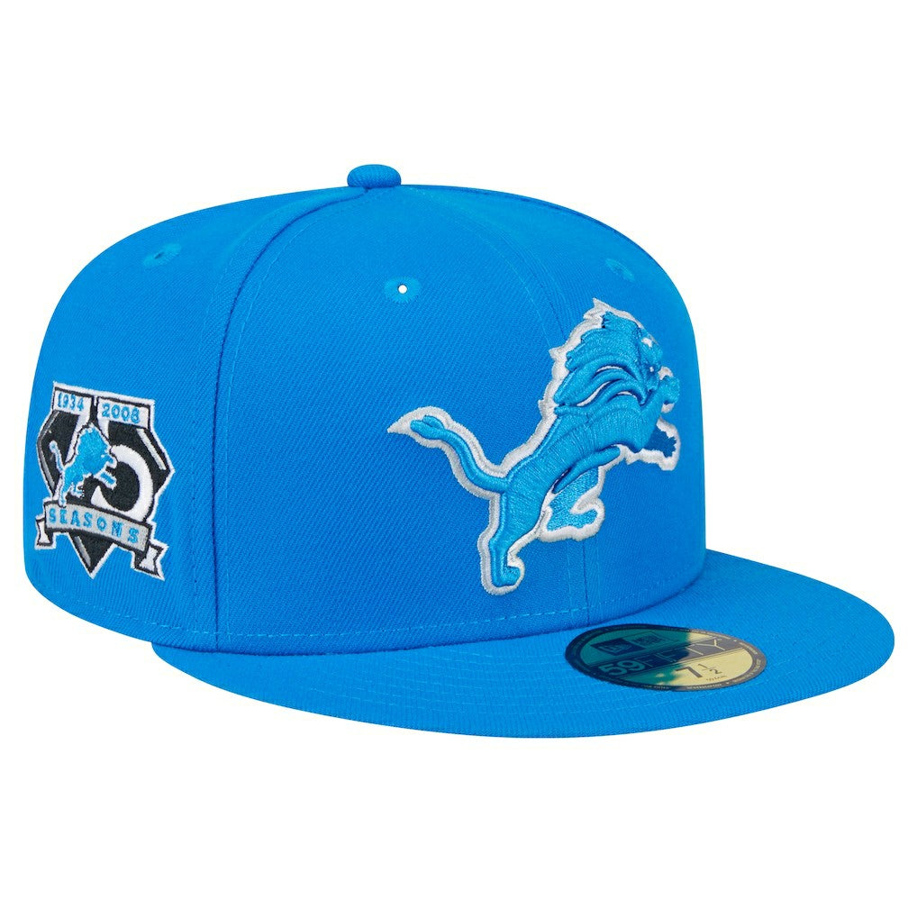 NFL Detroit Lions Main Side Patch 59FIFTY Fitted Hat