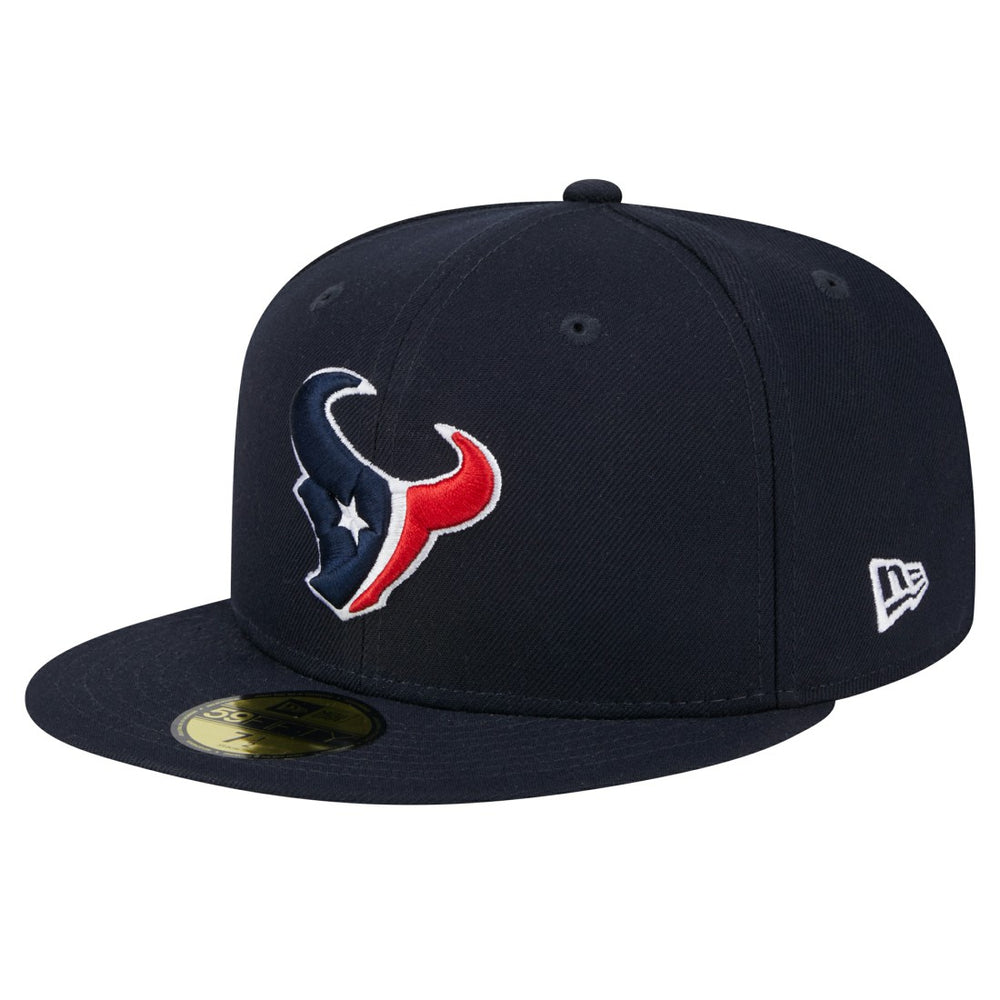 NFL Houston Texans Main Side Patch 59FIFTY Fitted Hat
