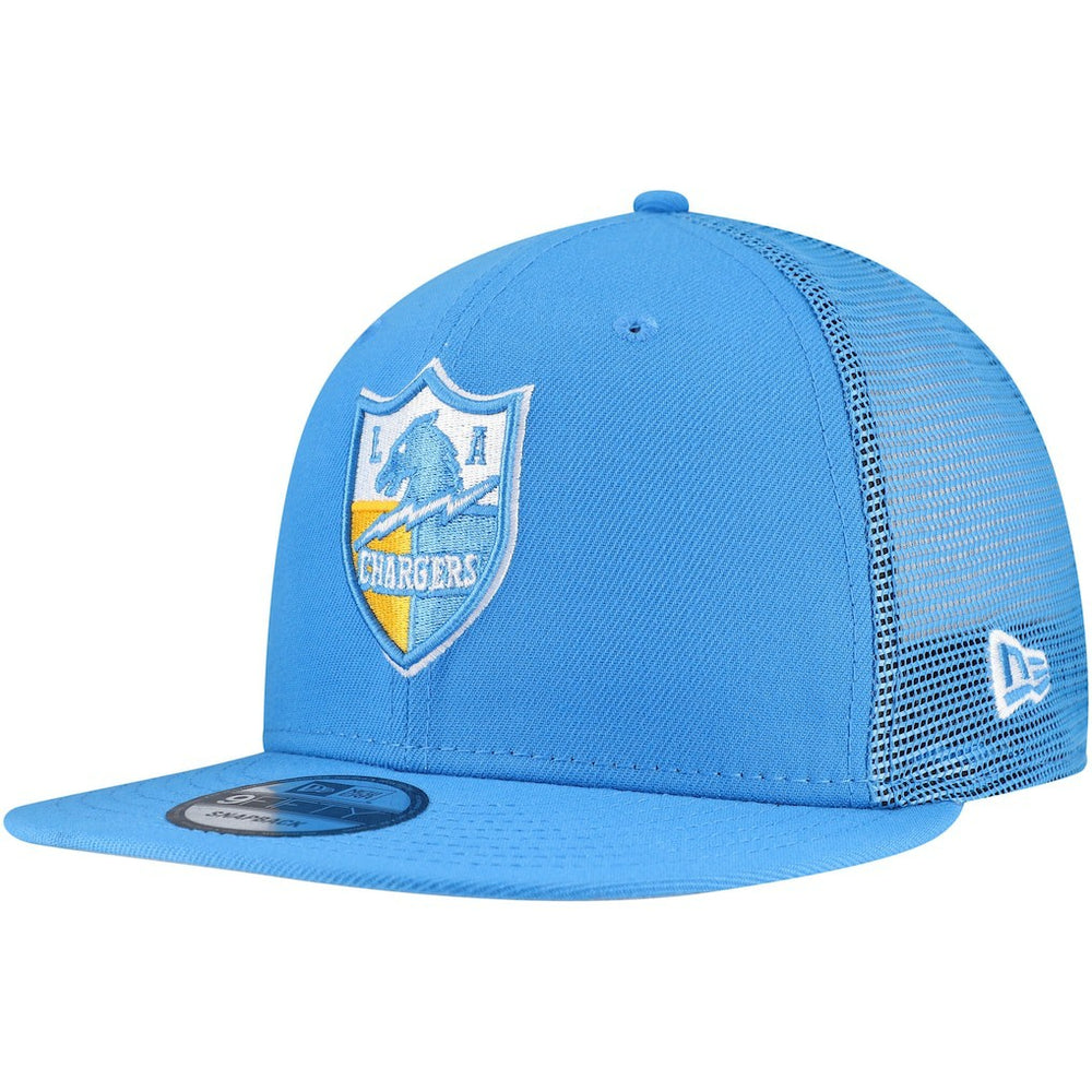 NFL Los Angeles Chargers Throwback Main Trucker 9FIFTY Snapback Hat