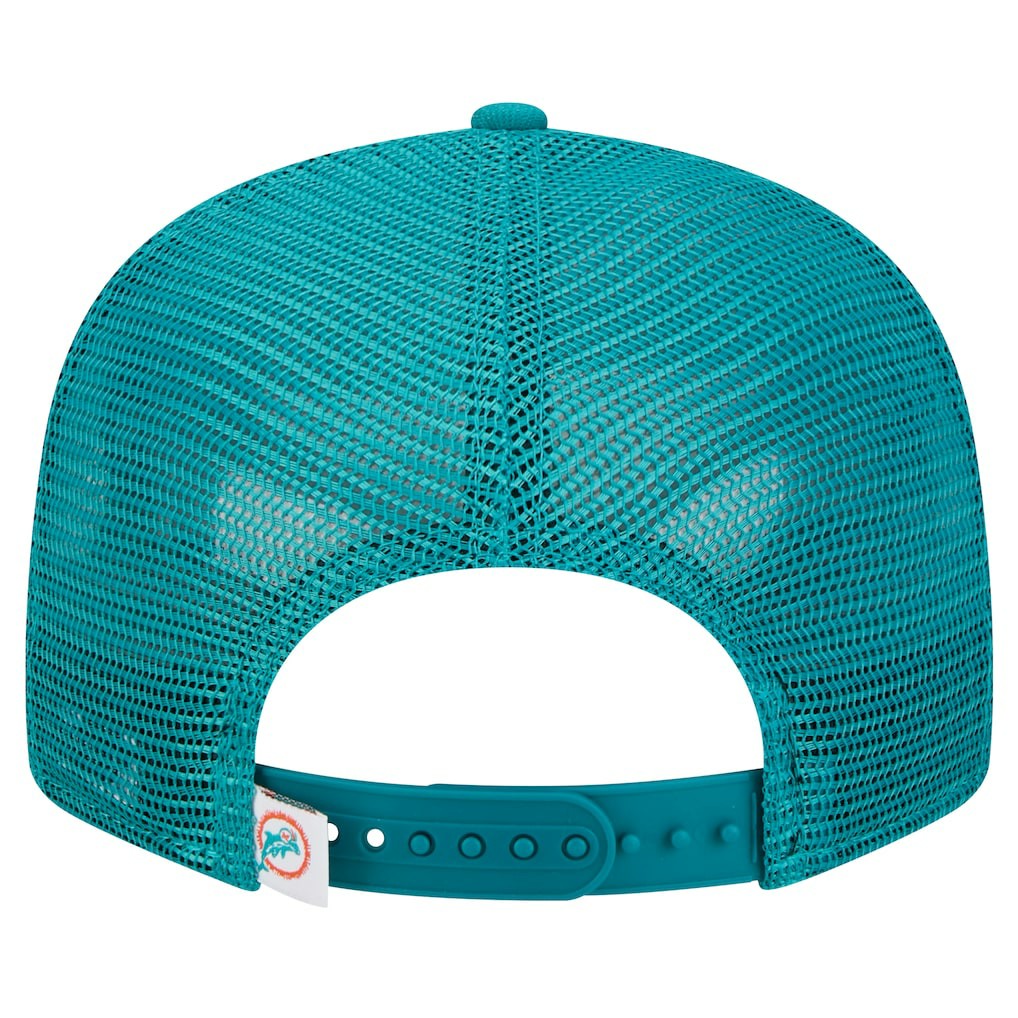 NFL Miami Dolphins Throwback Main Trucker 9FIFTY Snapback Hat
