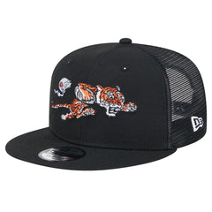 NFL Cincinnati Bengals Throwback Main Trucker 9FIFTY Snapback Hat