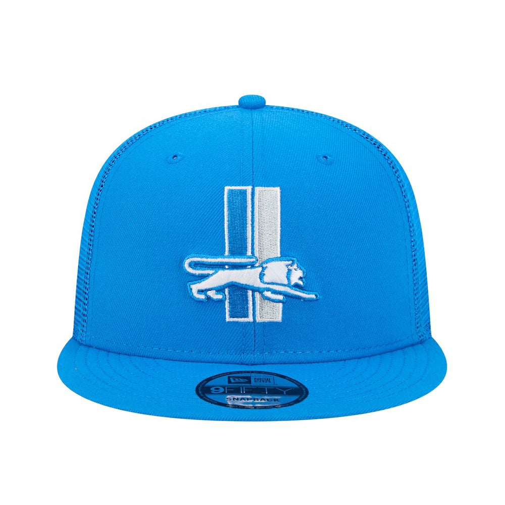 NFL Detroit Lions Throwback Main Trucker 9FIFTY Snapback Hat