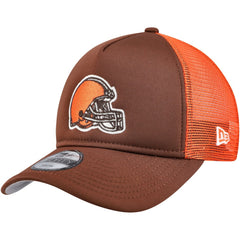 NFL Cleveland Browns Youth A-Frame 9FORTY Trucker Adjustable Hat