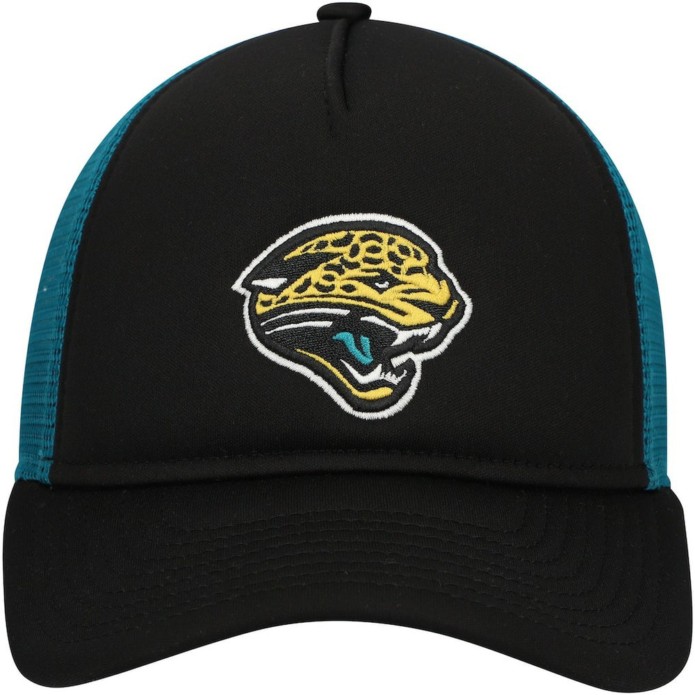 NFL Jacksonville Jaguars Youth A-Frame 9FORTY Trucker Adjustable Hat