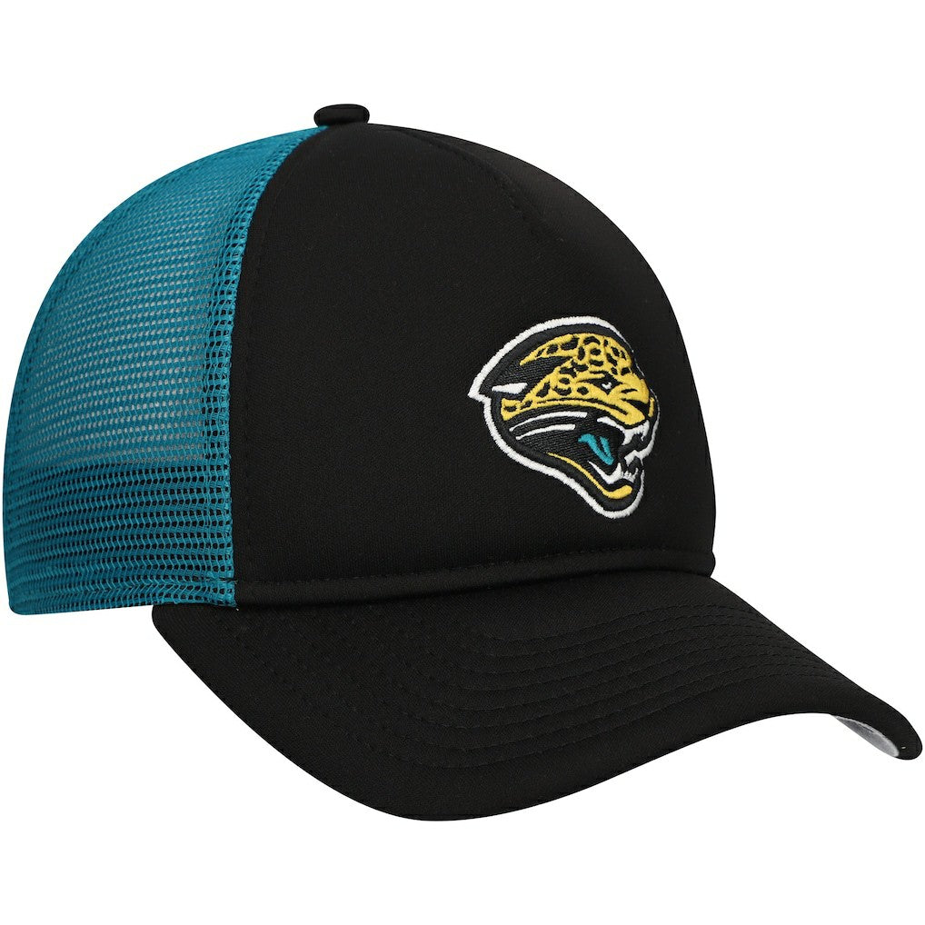 NFL Jacksonville Jaguars Youth A-Frame 9FORTY Trucker Adjustable Hat