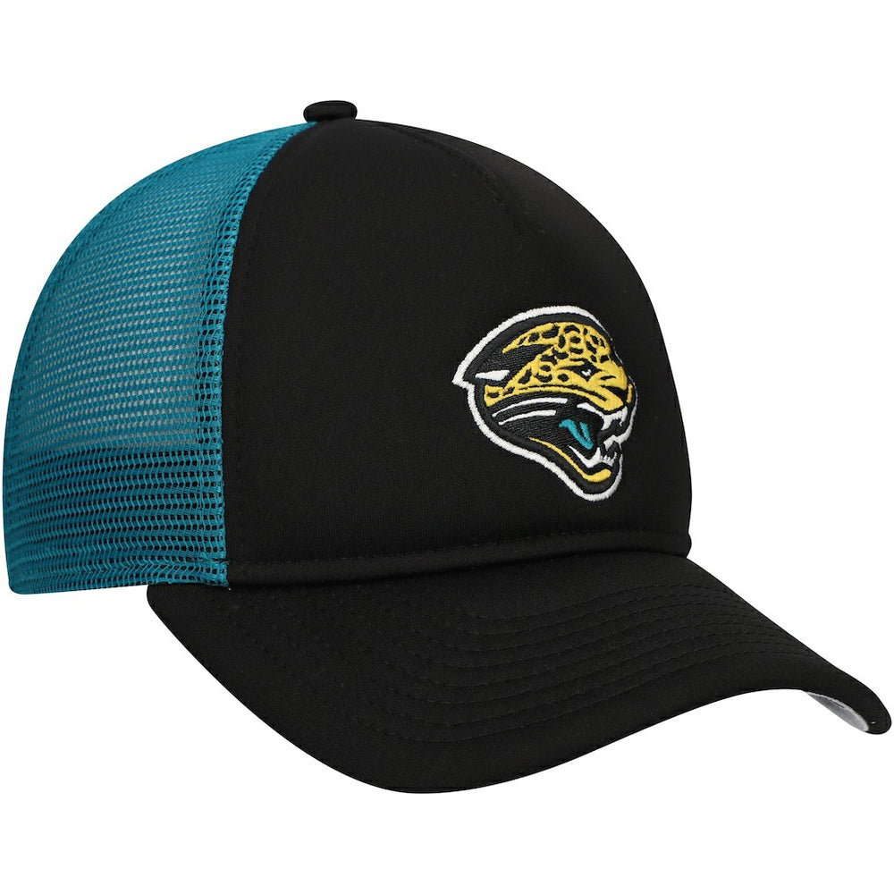 NFL Jacksonville Jaguars Youth A-Frame 9FORTY Trucker Adjustable Hat