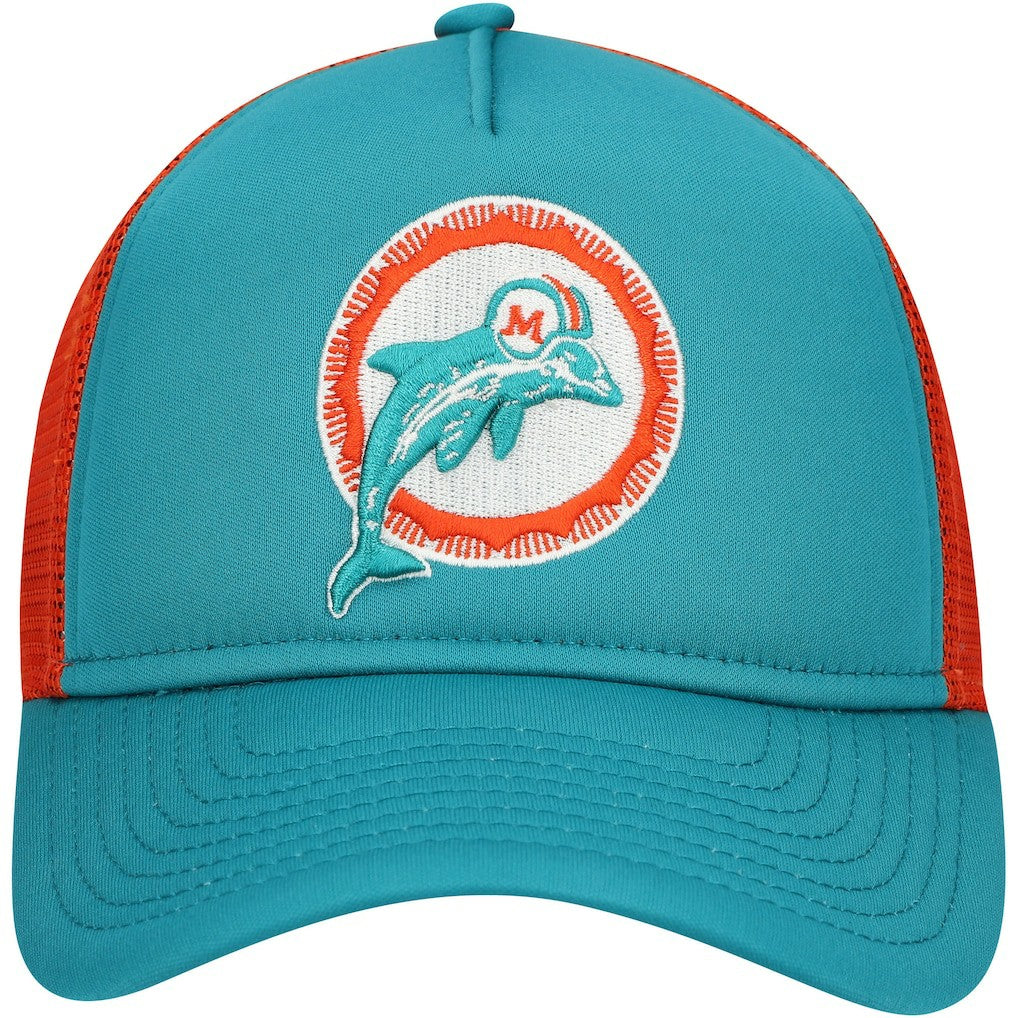 NFL Miami Dolphins Youth A-Frame 9FORTY Trucker Adjustable Hat