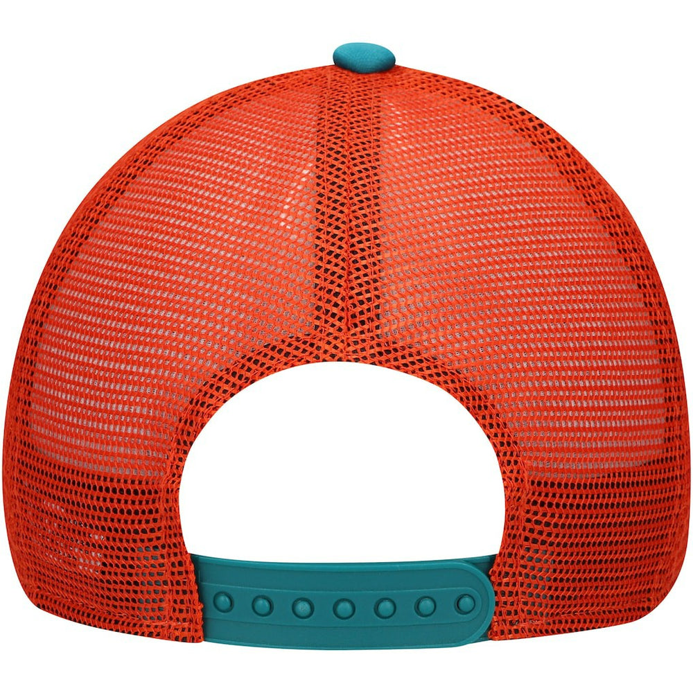 NFL Miami Dolphins Youth A-Frame 9FORTY Trucker Adjustable Hat