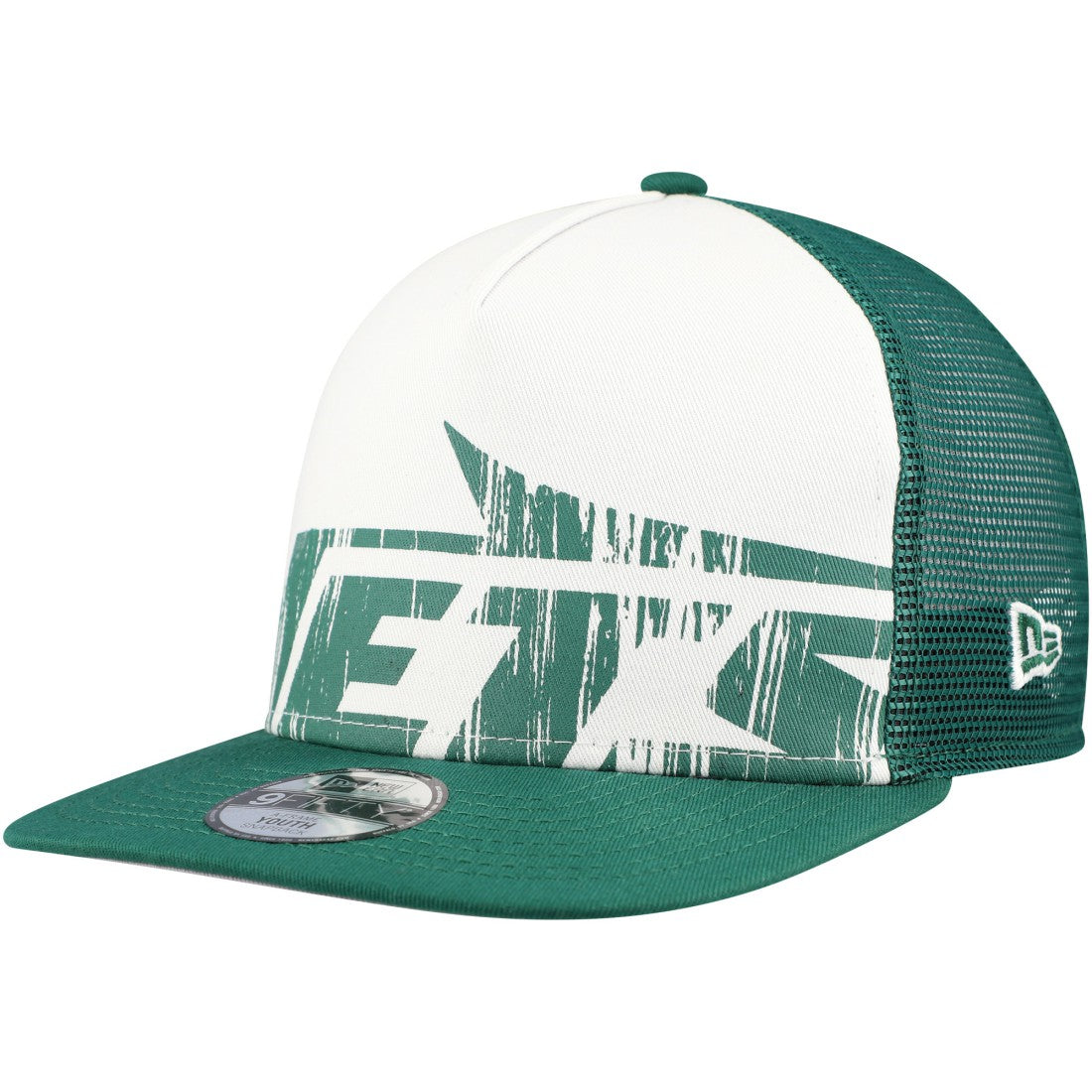 NFL New York Jets Youth Distressed 9FIFTY A-Frame Snapback Hat