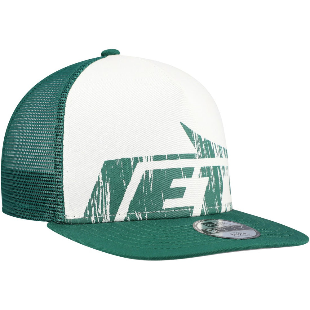 NFL New York Jets Youth Distressed 9FIFTY A-Frame Snapback Hat