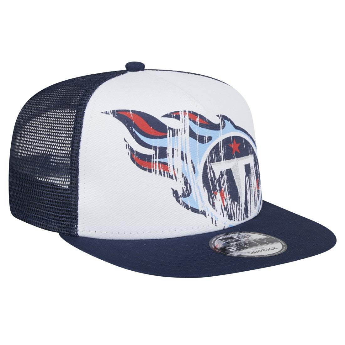 NFL Tennessee Titans Youth Distressed 9FIFTY A-Frame Snapback Hat