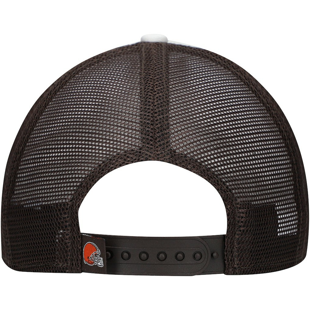 NFL Cleveland Browns Youth Sport Night Color Block 9FORTY A-Frame Trucker Adjustable Hat