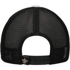 NFL New Orleans Saints Youth Sport Night Color Block 9FORTY A-Frame Trucker Adjustable Hat