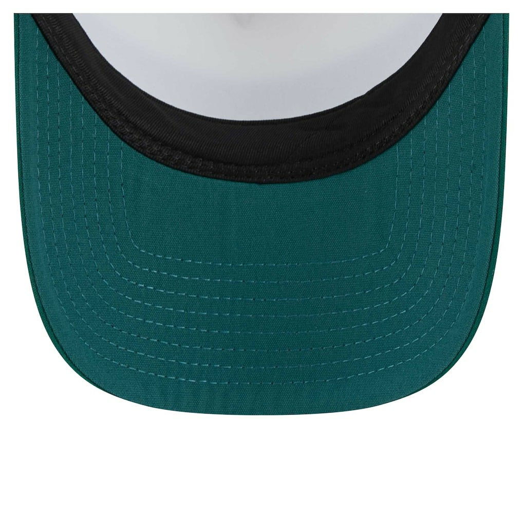 NFL Philadelphia Eagles Youth Sport Night Color Block 9FORTY A-Frame Trucker Adjustable Hat
