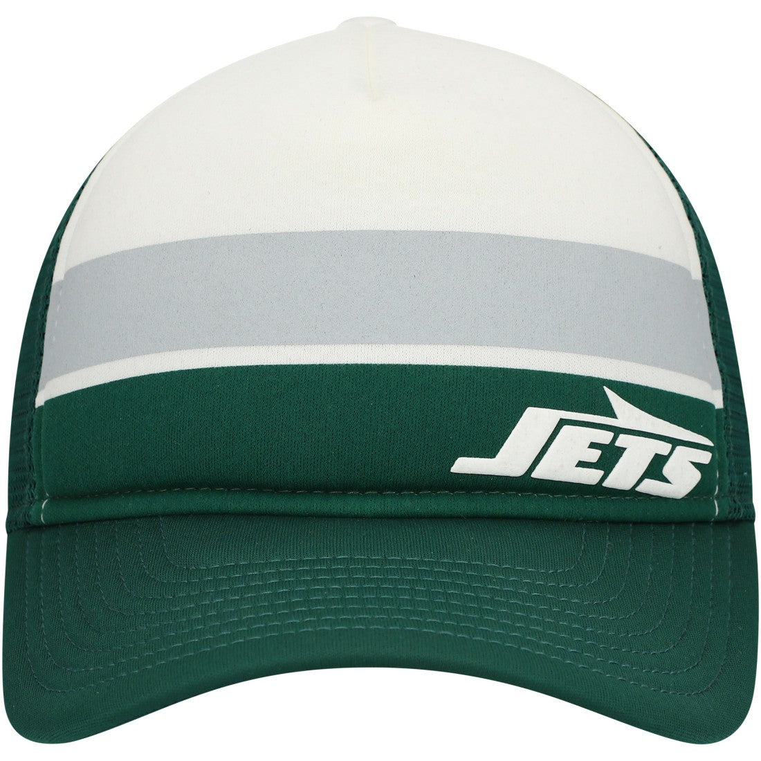 NFL New York Jets Youth Sport Night Color Block 9FORTY A-Frame Trucker Adjustable Hat