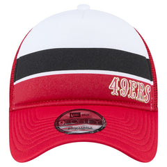 NFL San Francisco 49ers Preschool Sport Night Color Block 9FORTY A-Frame Trucker Adjustable Hat