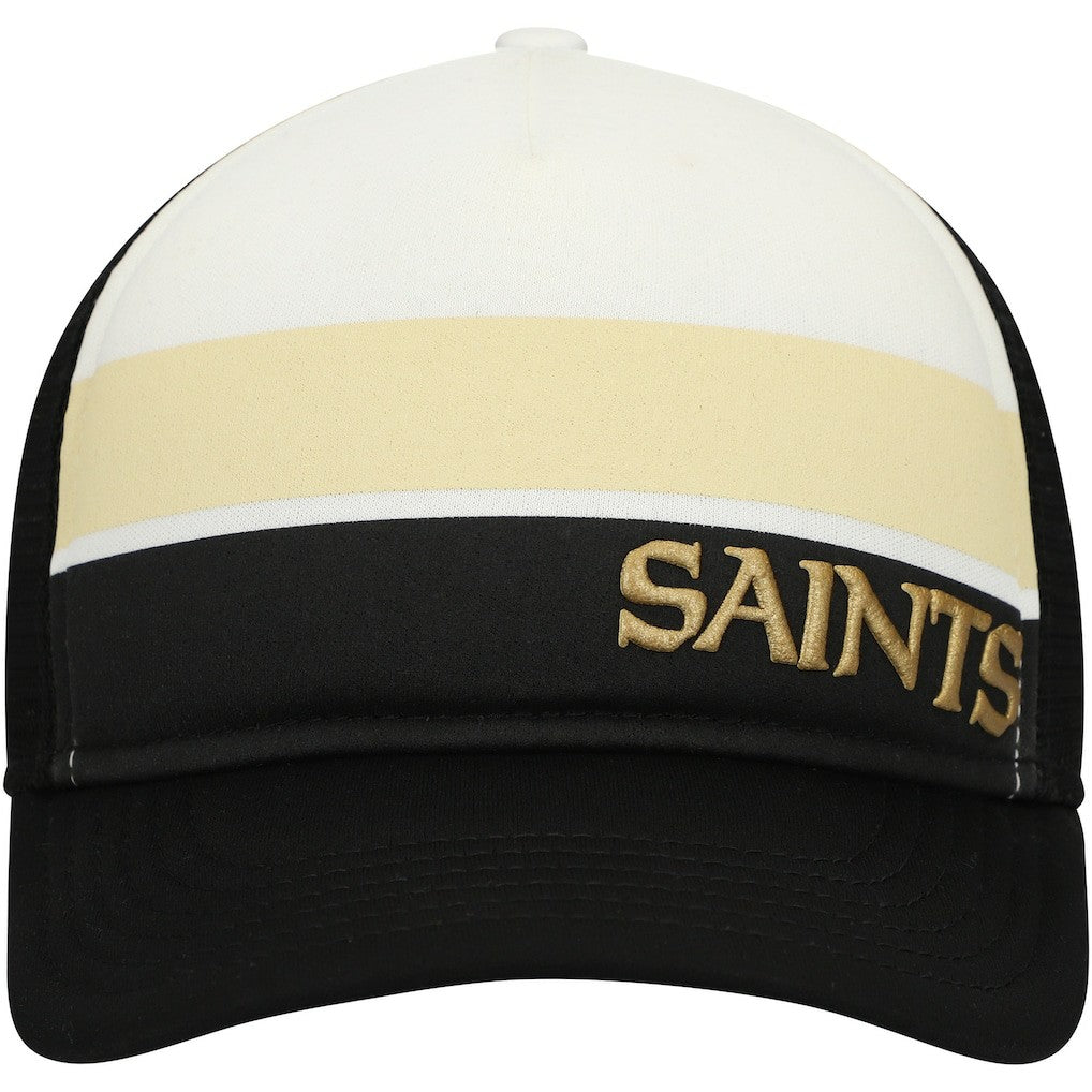 NFL New Orleans Saints Preschool Sport Night Color Block 9FORTY A-Frame Trucker Adjustable Hat