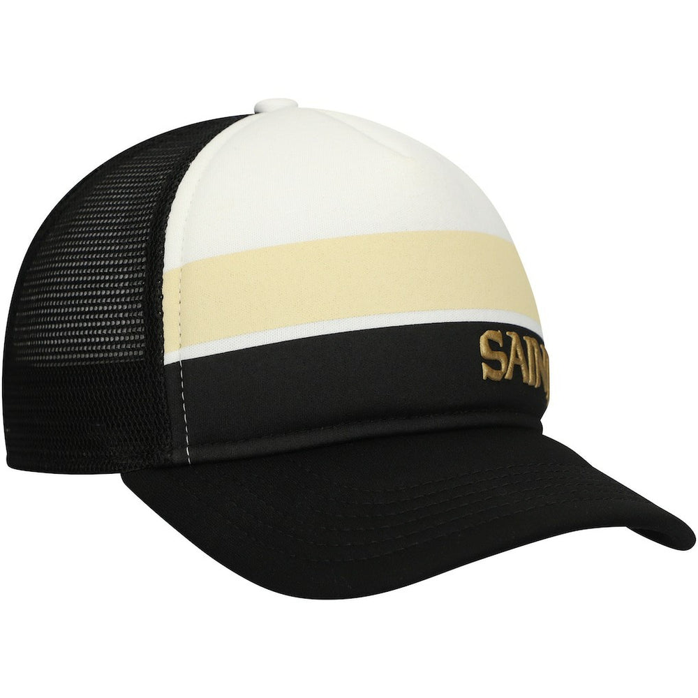 NFL New Orleans Saints Preschool Sport Night Color Block 9FORTY A-Frame Trucker Adjustable Hat