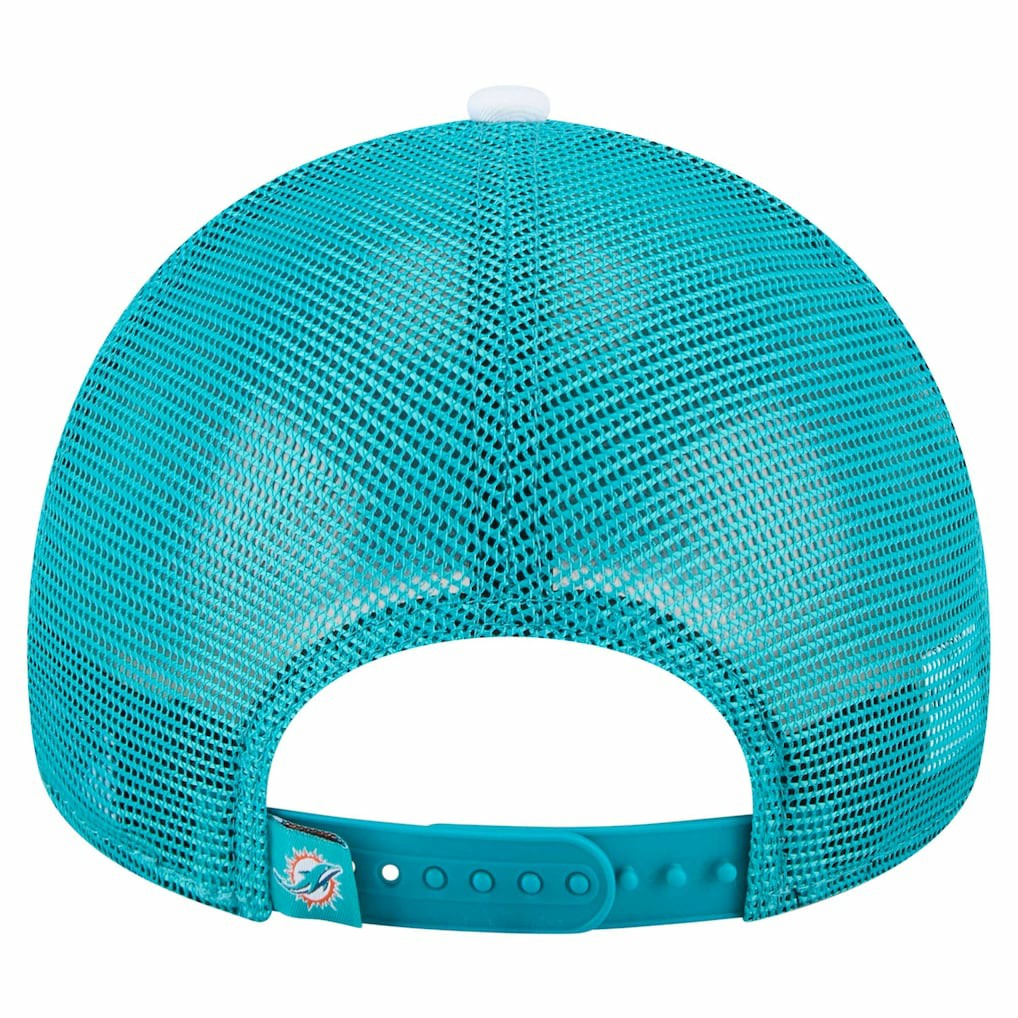 NFL Miami Dolphins Preschool Sport Night Color Block 9FORTY A-Frame Trucker Adjustable Hat