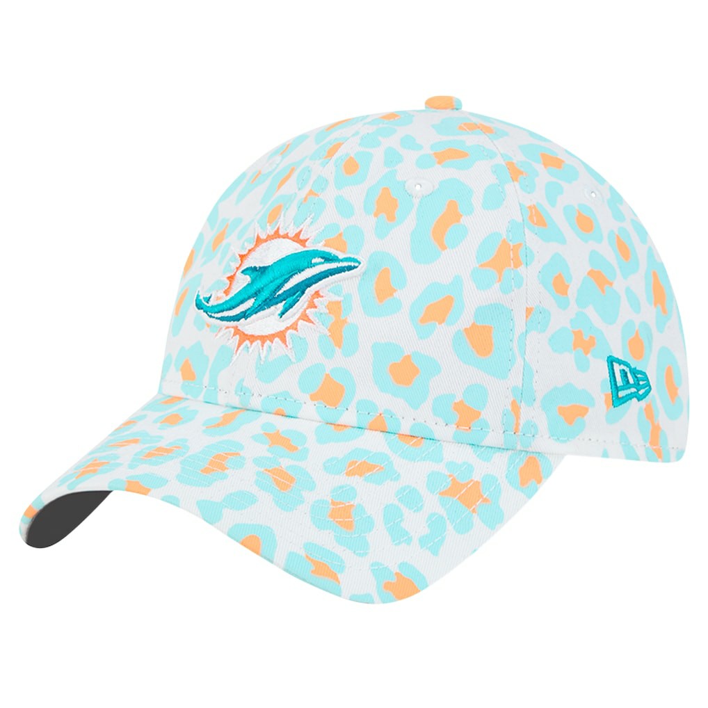 NFL Miami Dolphins Preschool Active Leopard 9TWENTY Adjustable Hat