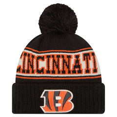 NFL Cincinnati Bengals Youth  Retro Cuffed Knit Hat with Pom
