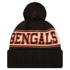 NFL Cincinnati Bengals Youth  Retro Cuffed Knit Hat with Pom