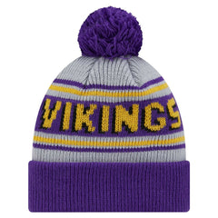 NFL Minnesota Vikings Youth Main Cuffed Knit Hat with Pom