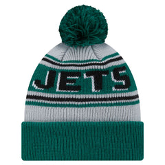 NFL New York Jets Youth Main Cuffed Knit Hat with Pom