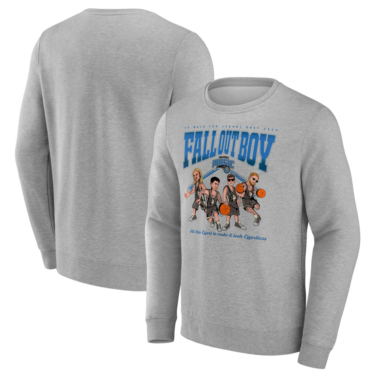 Fall Out Boy x Orlando Magic So Much For (2our) Dust Fleece Pullover Sweatshirt - Gray | Fanatics sale