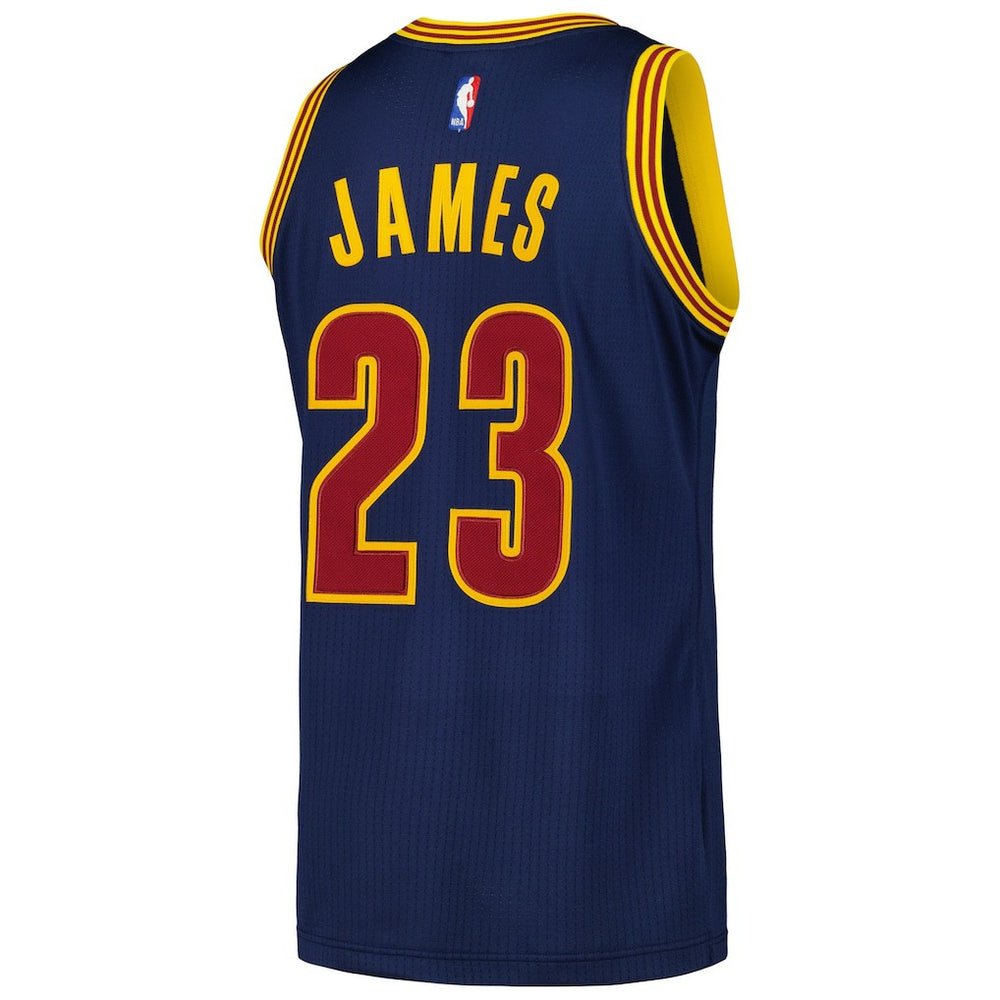 LeBron James Cleveland Cavaliers 2015/16 Hardwood Classics Authentic Jersey sale - Navy | Mitchell & Ness on sale