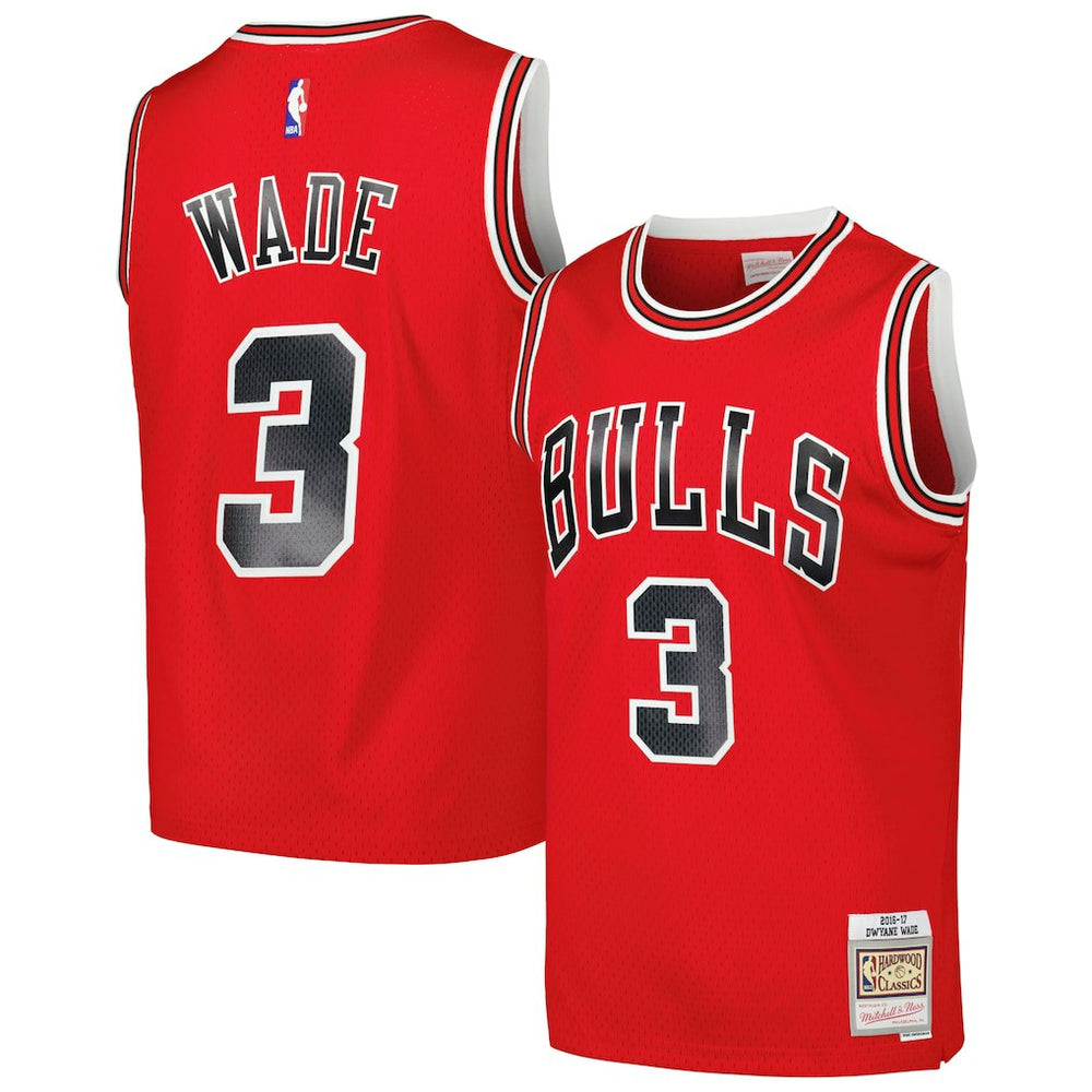 Dwyane Wade Chicago Bulls 2016/17 Hardwood Classics Swingman Jersey sale - Red | Mitchell & Ness cheap