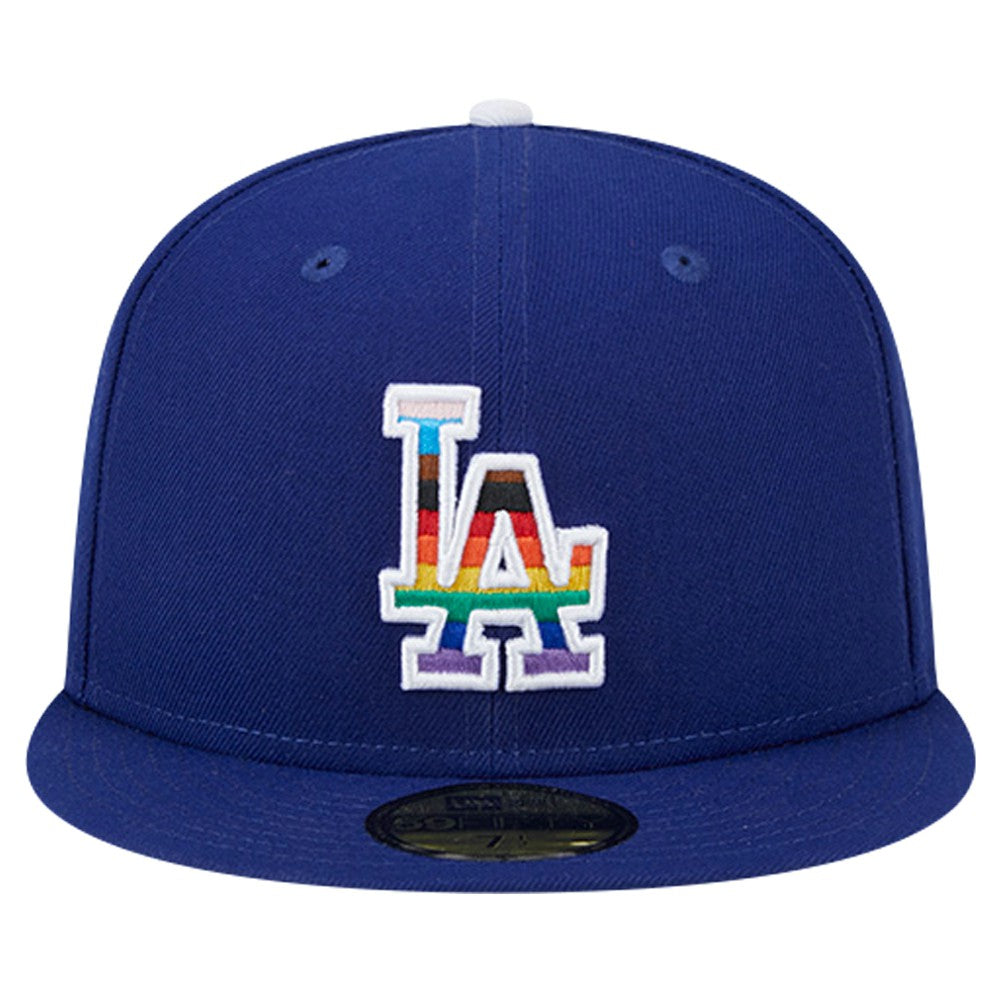 Los Angeles Dodgers 2024 Pride On Field 59FIFTY Fitted Hat - Royal | New Era