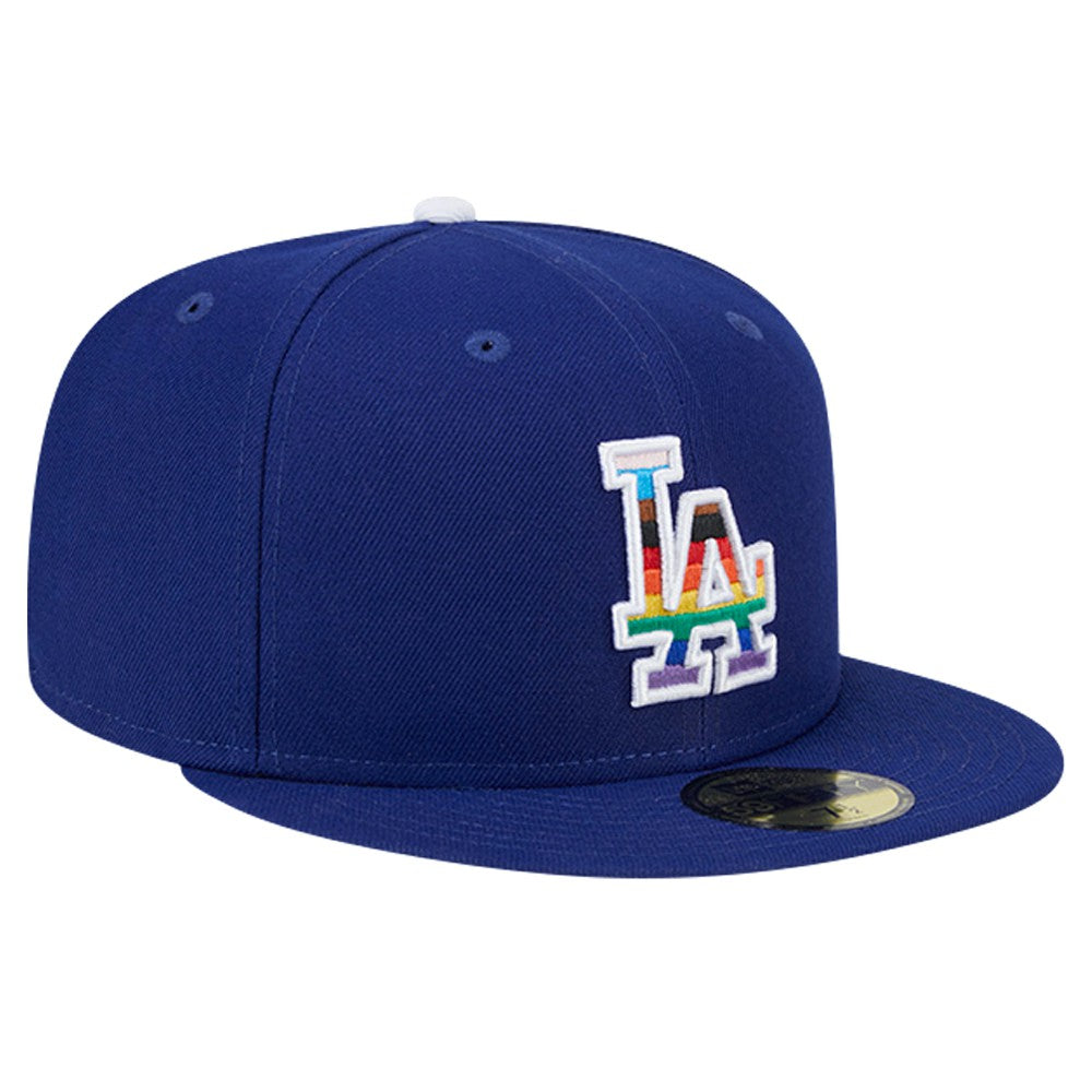 Los Angeles Dodgers 2024 Pride On Field 59FIFTY Fitted Hat - Royal | New Era