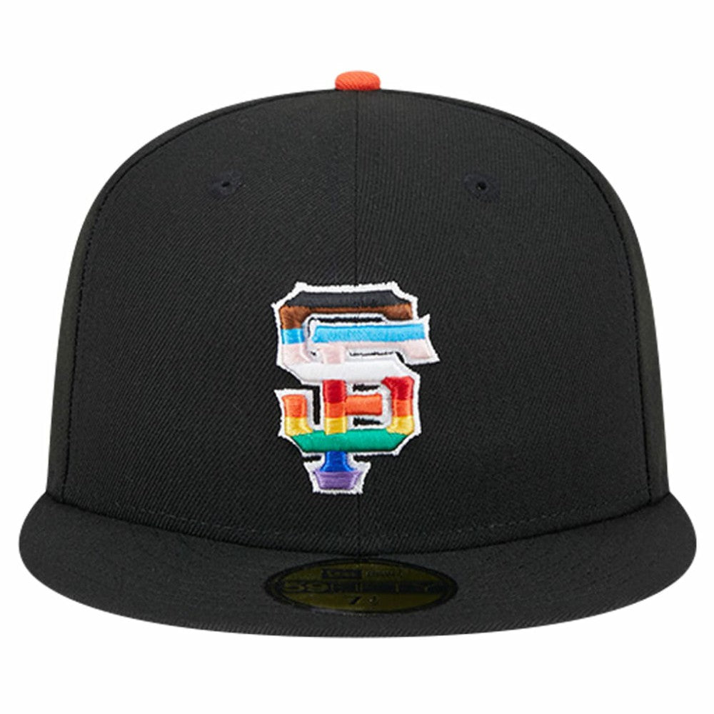 San Francisco Giants 2024 Pride On Field 59FIFTY Fitted Hat - Black | New Era