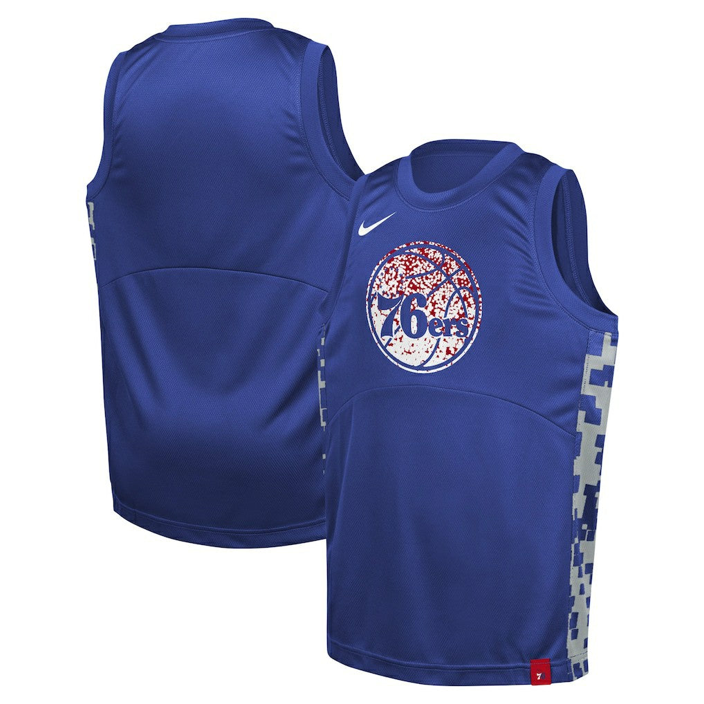 Philadelphia 76ers Youth Courtside Starting Five Team Jersey - Royal | Nike on sale