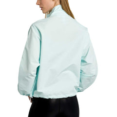New York Yankees Lusso Women's Parker Half-Zip Jacket - Light Blue